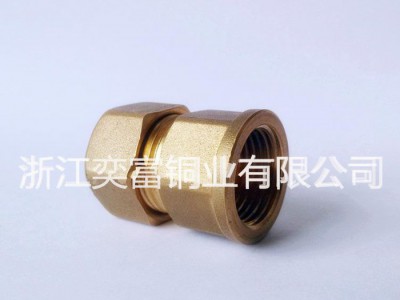 直销 铝塑管铜内丝直接 太阳能铜管件水暖五金配件