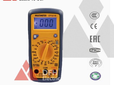 东方红 万用表 DT321B 五金工具配套 电池测量 表