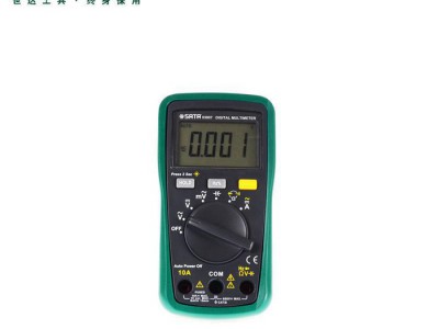 SATA世达工具 带频率测量掌上型万用表 03007