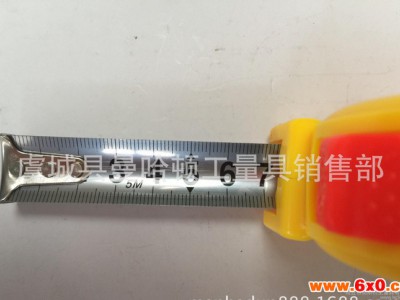 新款双制动公制5米不锈钢钢卷尺 高