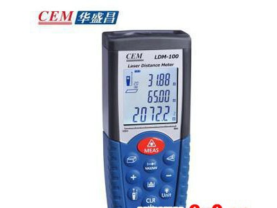 CEM华盛昌电子尺测量工具手持激光红