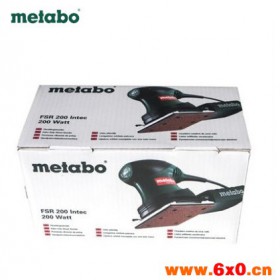 Metabo/麦太保FSR200Intec 200W 114*102mm方形砂光机工业级电动工具 麦太保电动工具