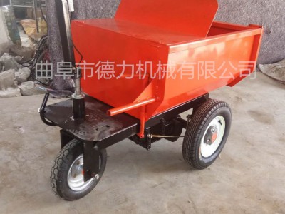 德力厂家直销座驾式电动工具车 手推电动工具车 室内作业用电动手推车 翻斗车
