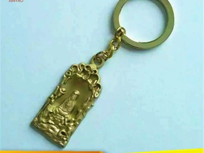 星耀五金如意钥匙扣金属挂件创意促销小礼品赠品复古钥匙链定制
