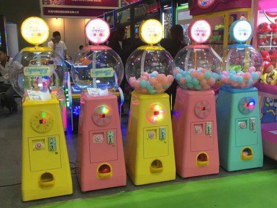 自贡棒棒糖机糖果投币礼品游戏机扭蛋机五金机箱自动贩卖机电玩设备