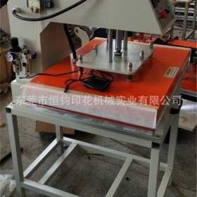 东莞气动单工位烫画机40*60 服装烫钻机服装印花机