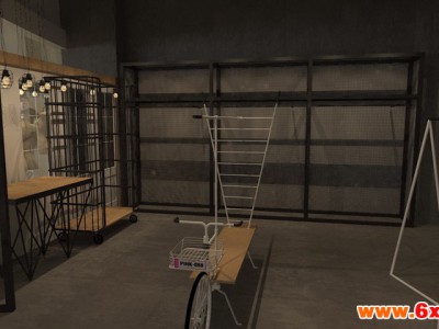 定制展柜、服装展柜