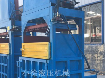 支持定做不锈钢液压打包机 压缩服装专用立式设备压缩服装