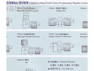 供应仪表管件仪表管接头气动管路管