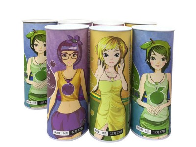 东莞纸罐厂家 圆形纸罐  玩具礼品纸