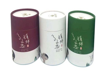 纸罐厂 彩印纸罐 茶叶罐 礼品纸罐 