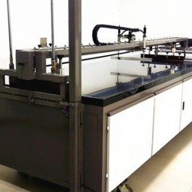 精度QZ-200 无纺布印刷机 新图气动防手工对联印刷机 春联印刷机厂家