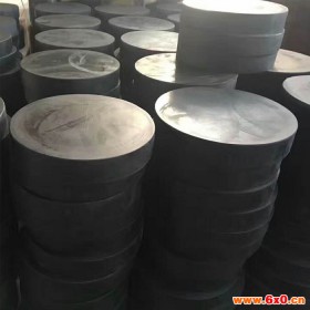 【乾鼎】橡胶支座 橡胶支撑座 橡胶夹钢板减震垫 橡胶垫 橡胶块 打孔橡胶