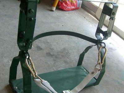 华政线缆滑车电工滑椅高空滑板单轮电工吊椅 钢绞线滑车 双轮电工滑车