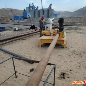 重庆大足水电工程顶轮式弯曲机