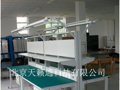 天籁通 供应多功能防静电重型工作台、 钳工工作台 .防静电工作台 整体防静电工作台