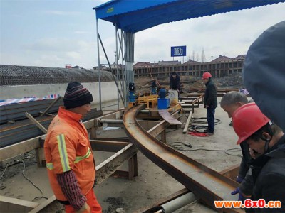 南京喀什水利水电工程滚轮式弯曲机