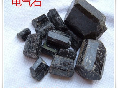 电气石原矿 电气石颗粒 电气石块-灵寿浩轩供应