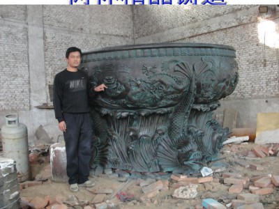 用于家居的铸铜大缸优质大缸青铜缸_