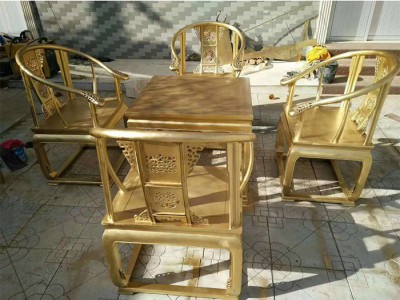 纯铜中式桌椅家居客厅餐厅新中式桌
