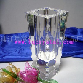 供应水晶花瓶，家居摆件，室内装饰