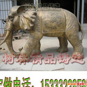 定制大象动物雕塑 家居镇宅财富大象铜雕 公司门口铜大象