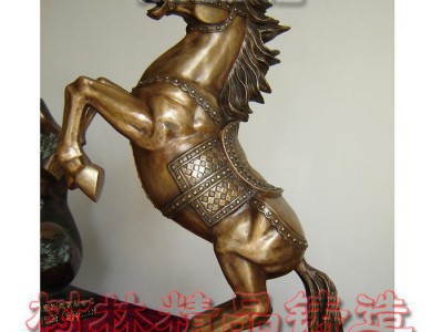 纯铜城市铜雕塑，铜雕塑马，铸铜马 