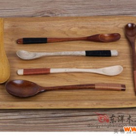 直销 创意实木勺子 咖啡勺 家居日式餐具 木制品加工