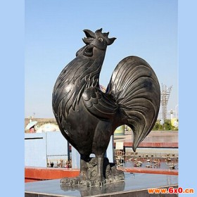 金钱鸡 黄铜工艺金钱鸡 创意新颖家居摆件 金钱进门元宝鸡富贵