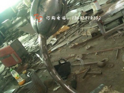 宁夏康大雕塑 酒店大厅水池水景荷花艺术家居装饰品