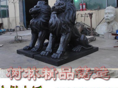 新铜雕工艺厂铜雕麒麟 狮子制造 铜
