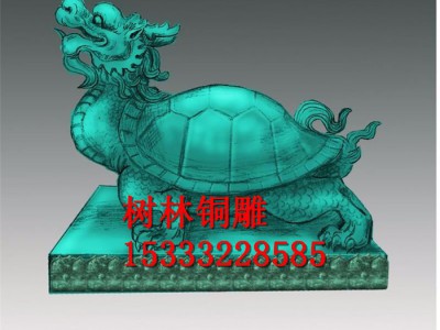 龙龟家居金属工艺品铜器工厂生产加工批发龙头龟