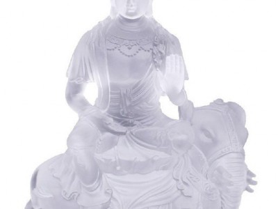普贤菩萨琉璃摆件佛教寺庙家居饰品风水化煞商务开业 宗教用品