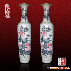 供应仿古青花瓷工艺品，定做家居 装饰品花瓶