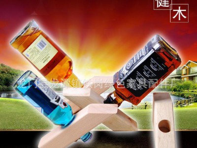 大量出口  葡萄酒展示架  时尚家居摆设木质酒架