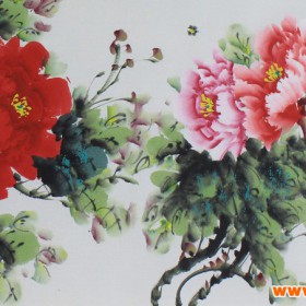 纯手绘写意花开富贵牡丹国画客厅富贵吉祥家居装饰画