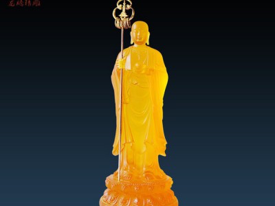 龙腾精雕 琉璃地藏菩萨厂家寺庙佛堂
