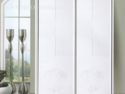 2014 白色浮雕衣柜门 经典超白衣柜