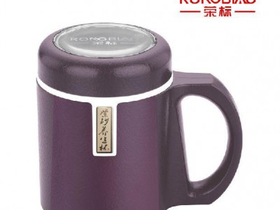 荣标 家居礼品批发 紫砂陶瓷办公杯 