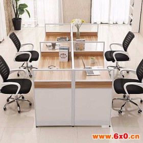 高隔断办公桌厂家直销,现代办公家具 境成办公桌椅