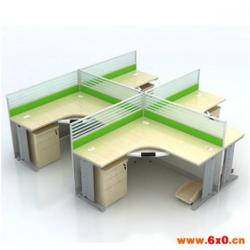 简式办公家具 电脑桌椅组合隔断 隔断办公桌 办公隔断屏风桌