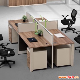 办公隔断桌, 简约办公桌 境成办公家具生产厂家