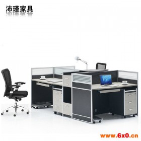 沛瑾 广州办公家具 4人位桌椅 办公桌 屏风卡位屏风办公桌 厂家直销