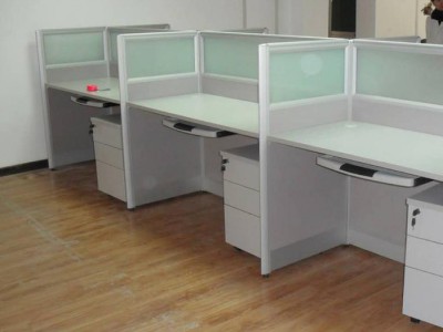 电脑桌椅组合隔断 隔断办公桌 办公