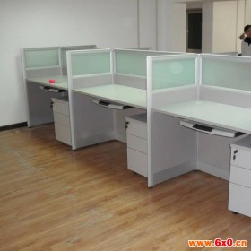 电脑桌椅组合隔断 隔断办公桌 办公隔断屏风桌