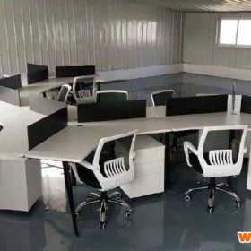上海办公家具职员办公桌椅 组合屏风员工桌 工作位3人6人新款 上海办公桌