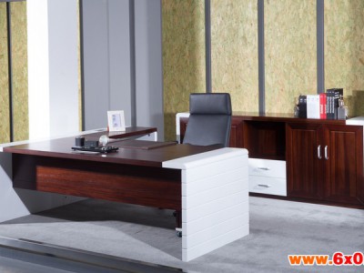 实木办公桌主管桌现代时尚办公家具
