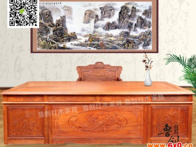 供应红木家具办公桌，批发红木家具