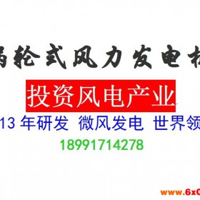 涡轮式风力发电机 技术转让 合作 微风发电项目投资 新能源项目合作 替代能源技术 摇钱树 免费发电用电 屋顶发电
