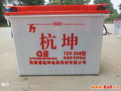 12V268电池  杭坤电动车电池    新